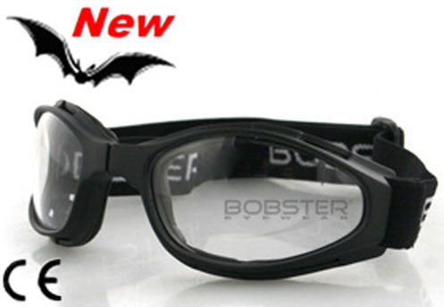 Crossfire Clear Lens Folding Goggles, by Bobster